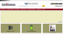 Desktop Screenshot of chainprotector.com