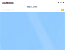 Tablet Screenshot of chainprotector.com